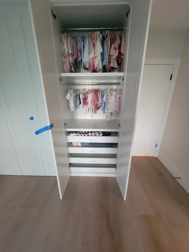 Custom closet system built in Miami — project 3
