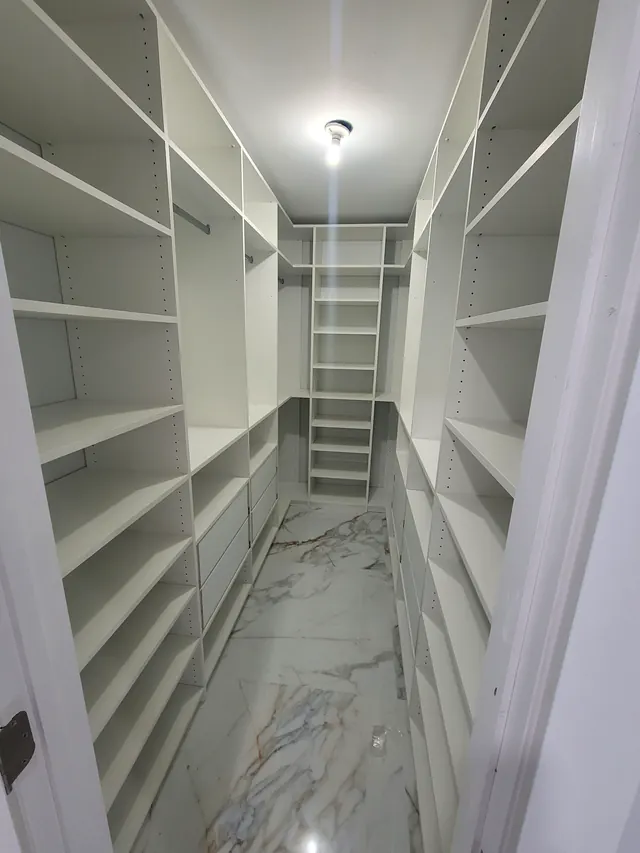 Custom closet system built in Miami — project 4
