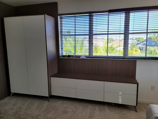 Custom millwork project in Miami — project 2