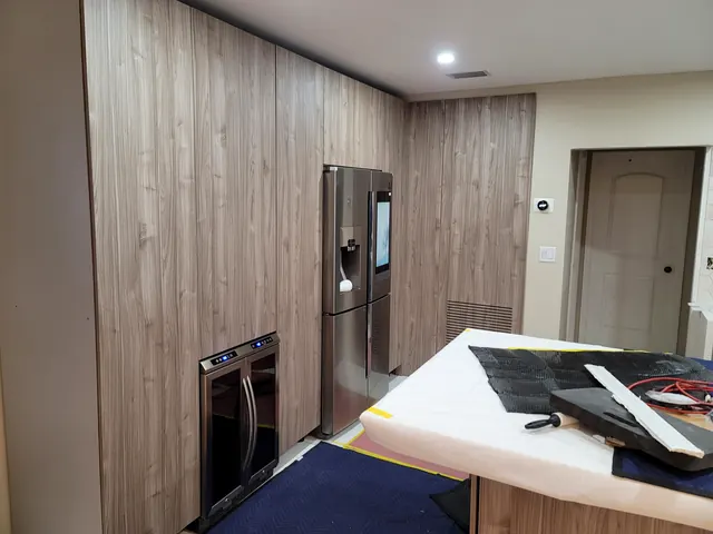 Modern custom kitchen remodel in Miami-Dade